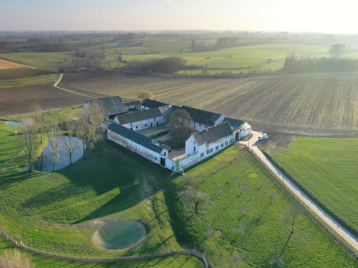 Foto van de hoeve